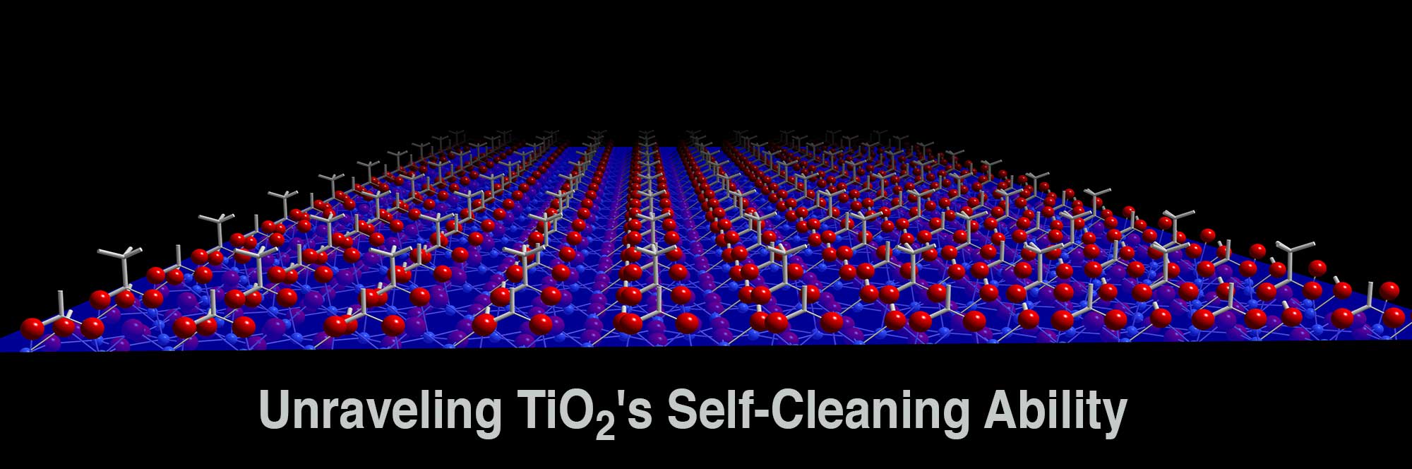 Self-Cleaning Titanium Dioxide Surface